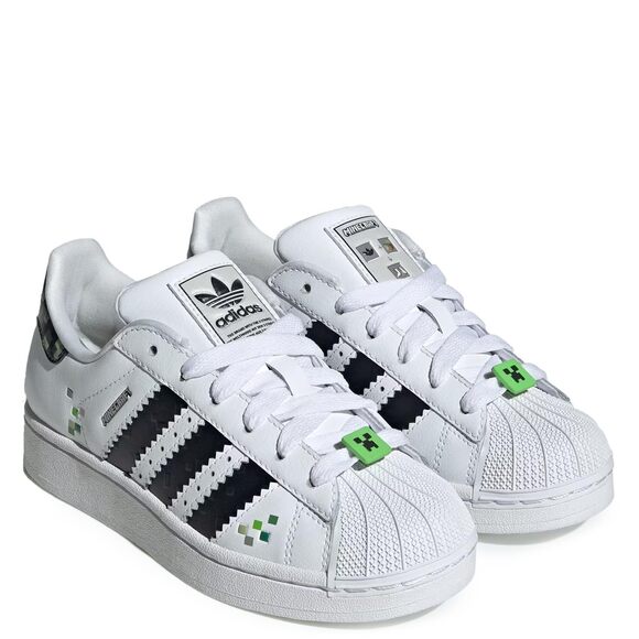 adidas gazelle silver green womens adidas Kids' Grade School Superstar II Shoes, Size 6, White